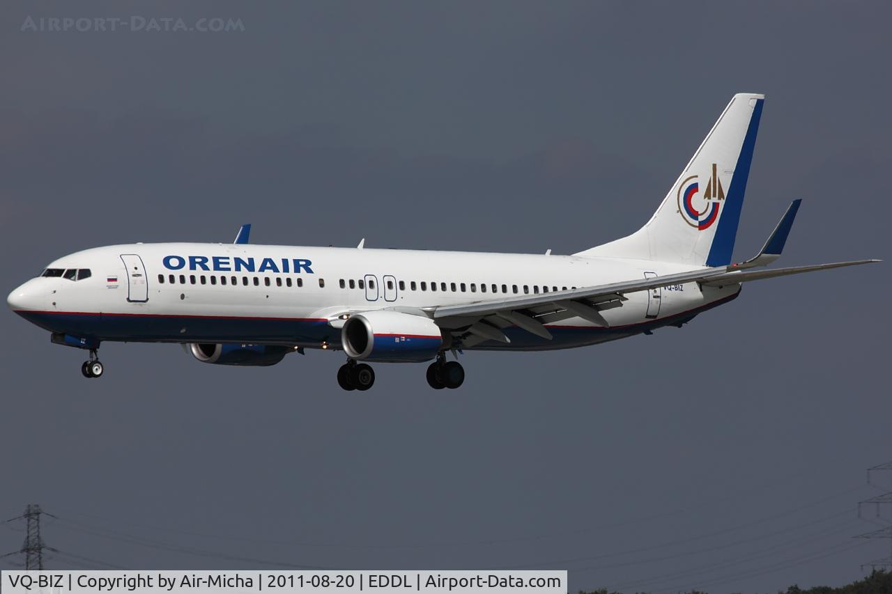 VQ-BIZ, 2001 Boeing 737-86N C/N 28645, Orenair, Boeing 737-86N, CN: 28645/0840