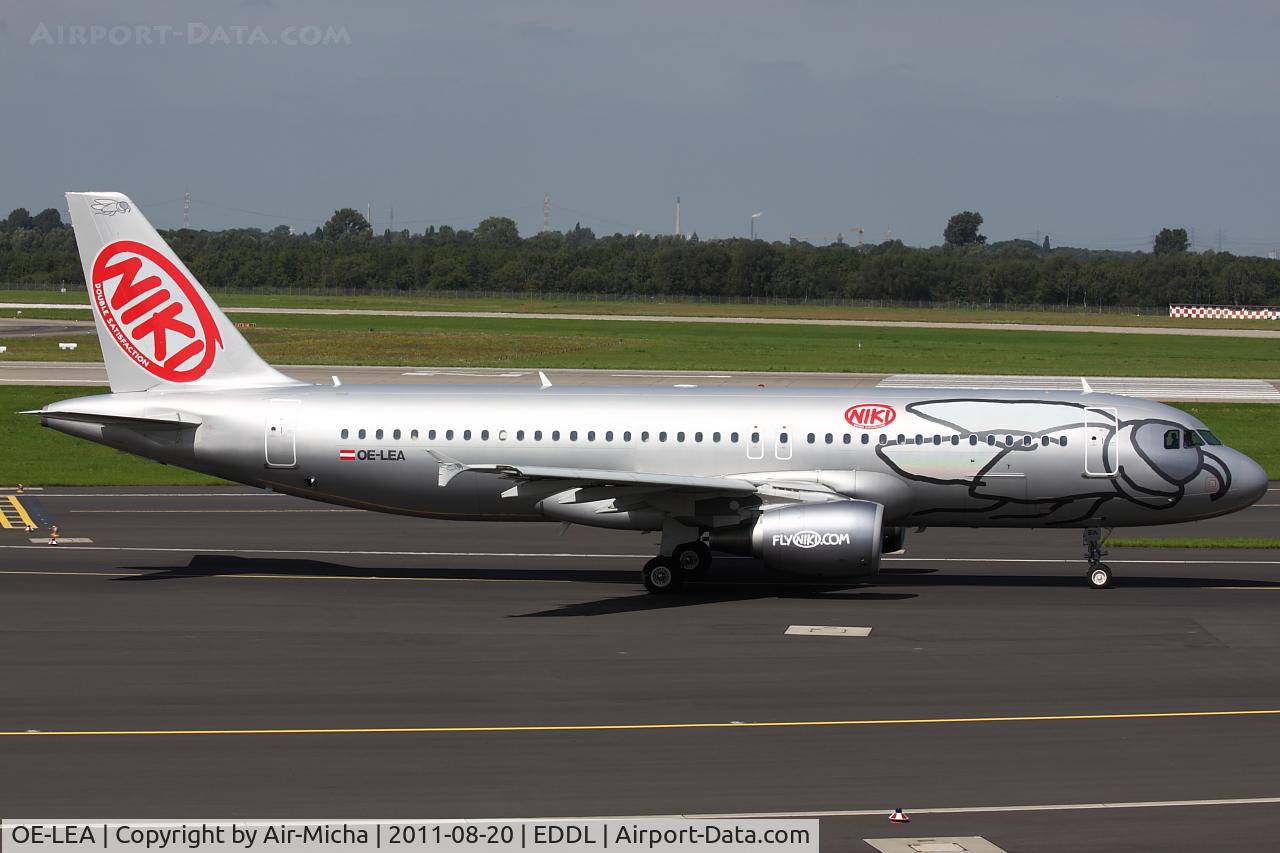 OE-LEA, 2005 Airbus A320-214 C/N 2529, Niki, Airbus A320-214, CN: 2529, Name: Rock' n' Roll
