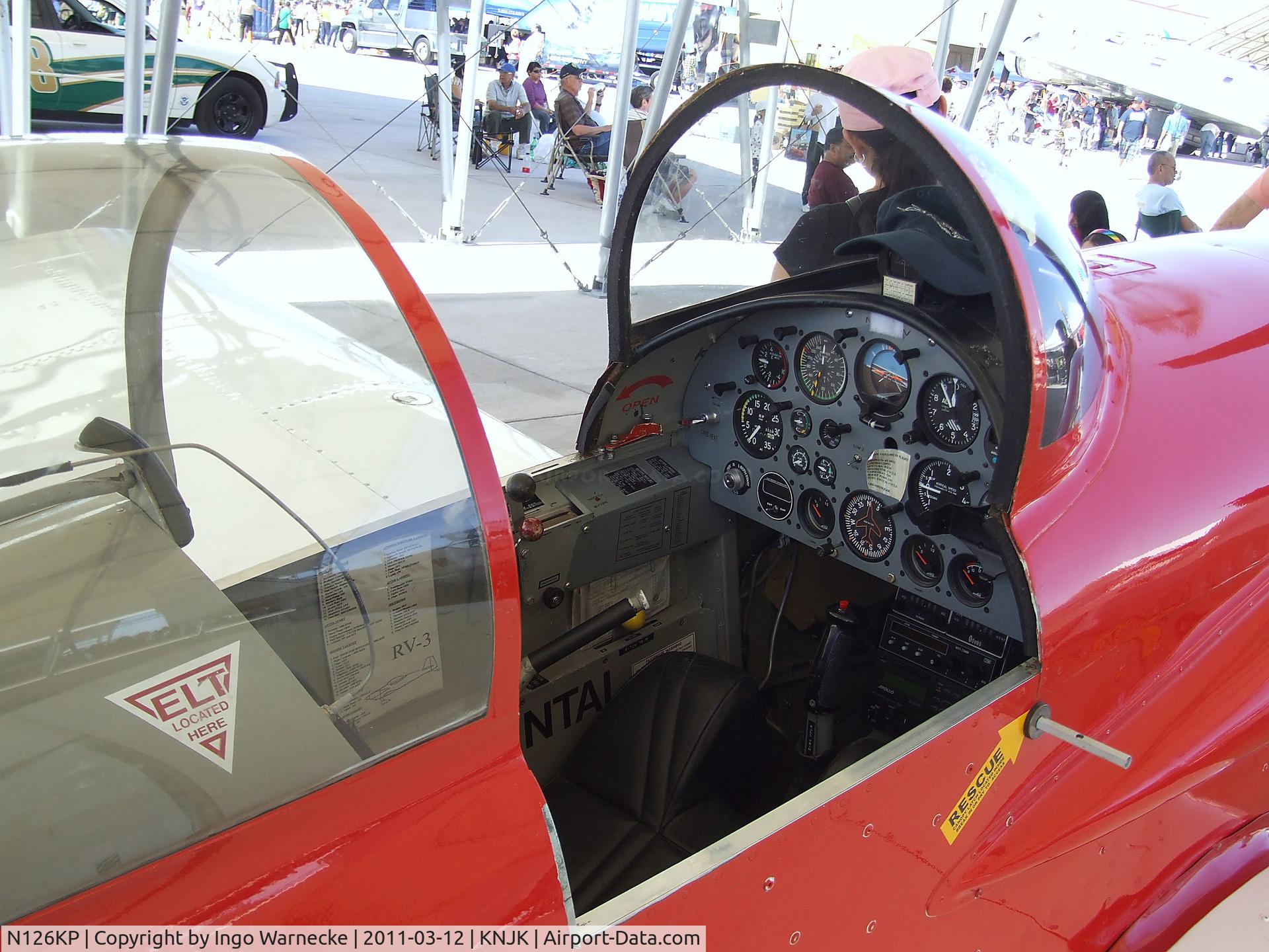 N126KP, 1980 Vans RV-3 C/N 470, Vans (Shiner) RV-3 at the 2011 airshow at El Centro NAS, CA  #c