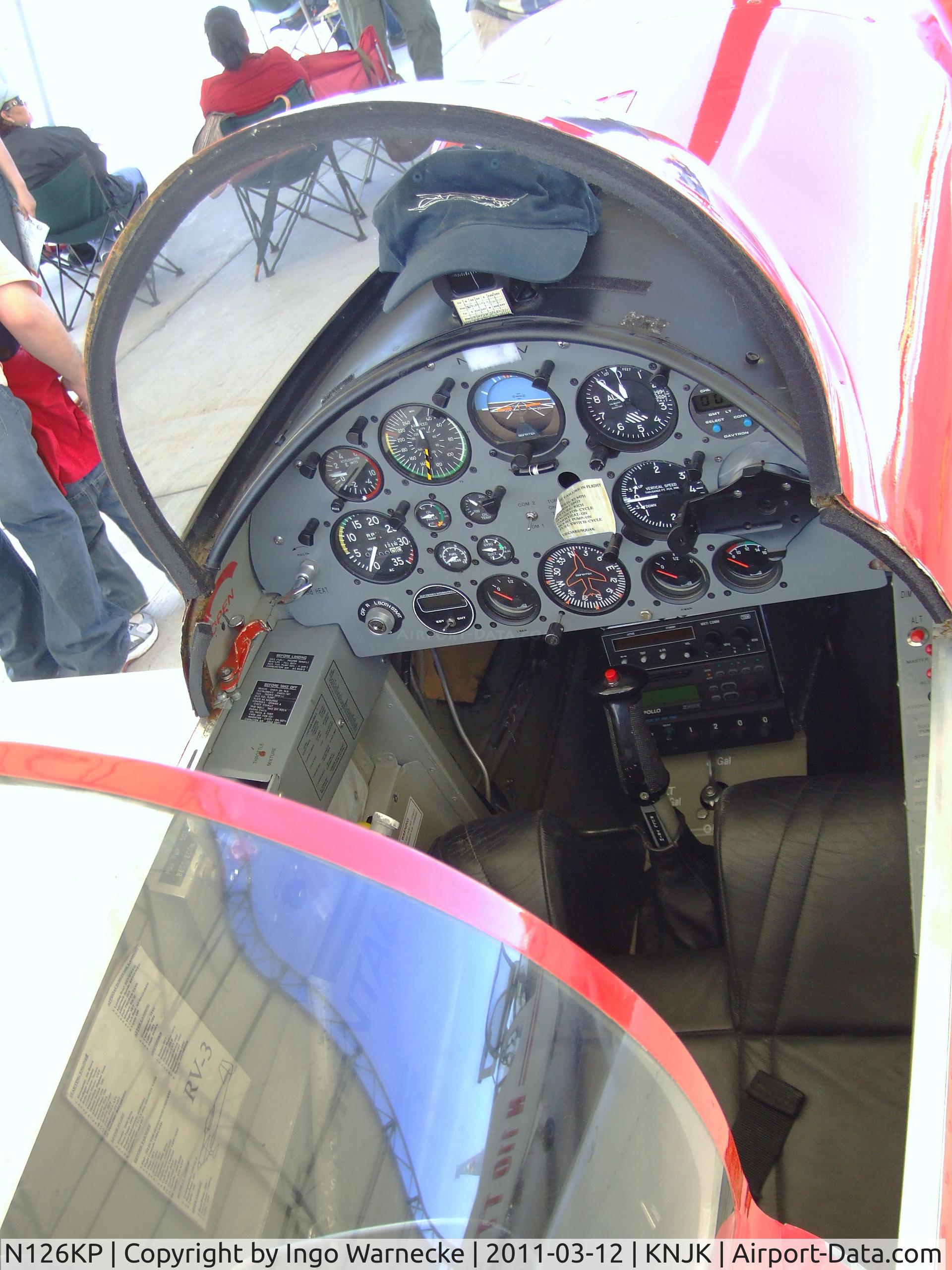 N126KP, 1980 Vans RV-3 C/N 470, Vans (Shiner) RV-3 at the 2011 airshow at El Centro NAS, CA  #c