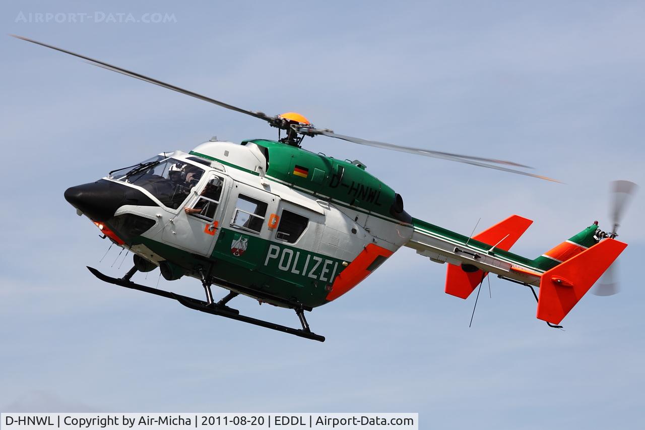 D-HNWL, Eurocopter-Kawasaki BK-117A-3 C/N 7212, German Police, Eurocopter BK-117 B-2, CN: 7212