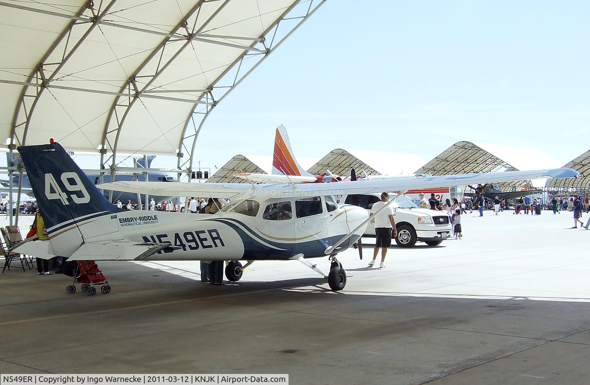 N549ER, 2007 Cessna 172S C/N 172S10577, Cessna 172S Skyhawk at the 2011 airshow at El Centro NAS, CA