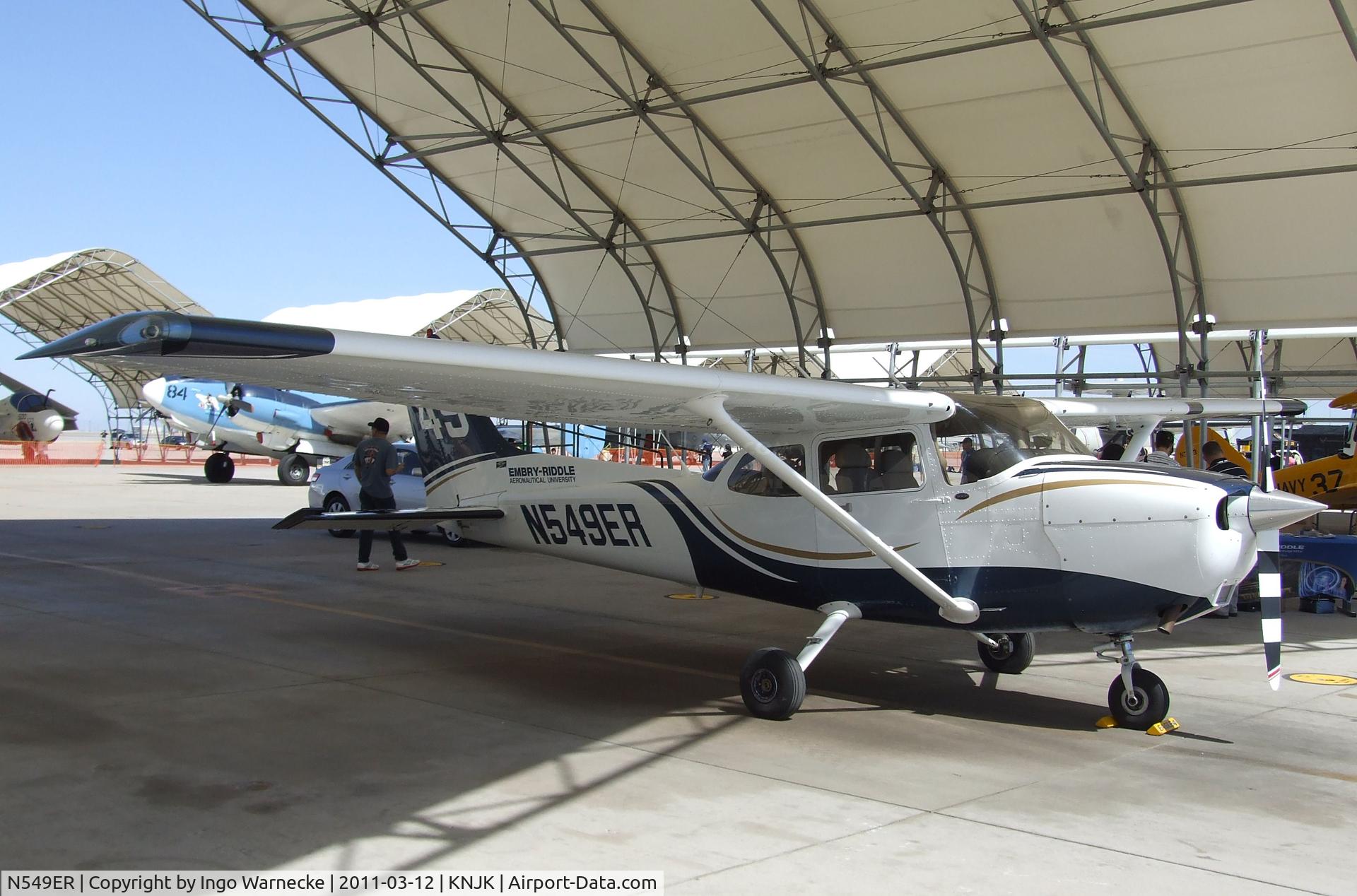 N549ER, 2007 Cessna 172S C/N 172S10577, Cessna 172S Skyhawk at the 2011 airshow at El Centro NAS, CA