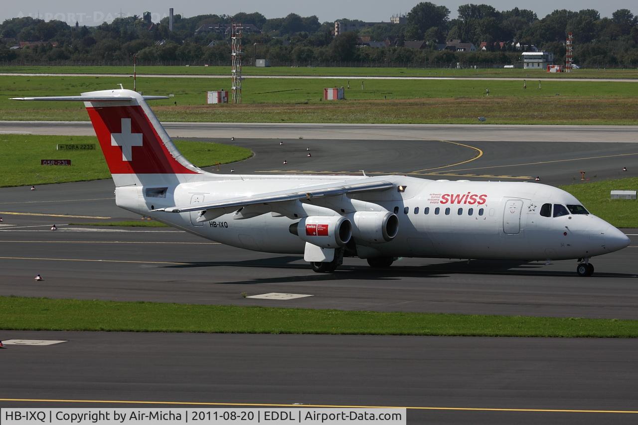 HB-IXQ, 1996 British Aerospace Avro 146-RJ100 C/N E3282, Swissair, BAe Avro 146-RJ100, CN: E3282, Name: Corno Gries 2969m