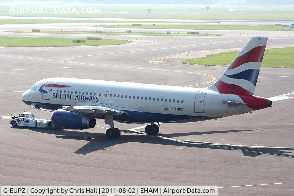 G-EUPZ, 2001 Airbus A319-131 C/N 1510, British Airways