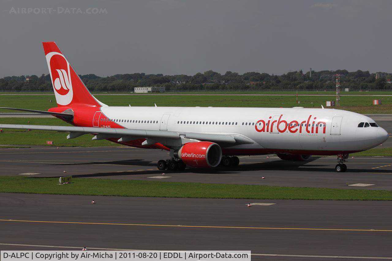 D-ALPC, 2002 Airbus A330-223 C/N 444, Air Berlin, Airbus A330-223, CN: 0444