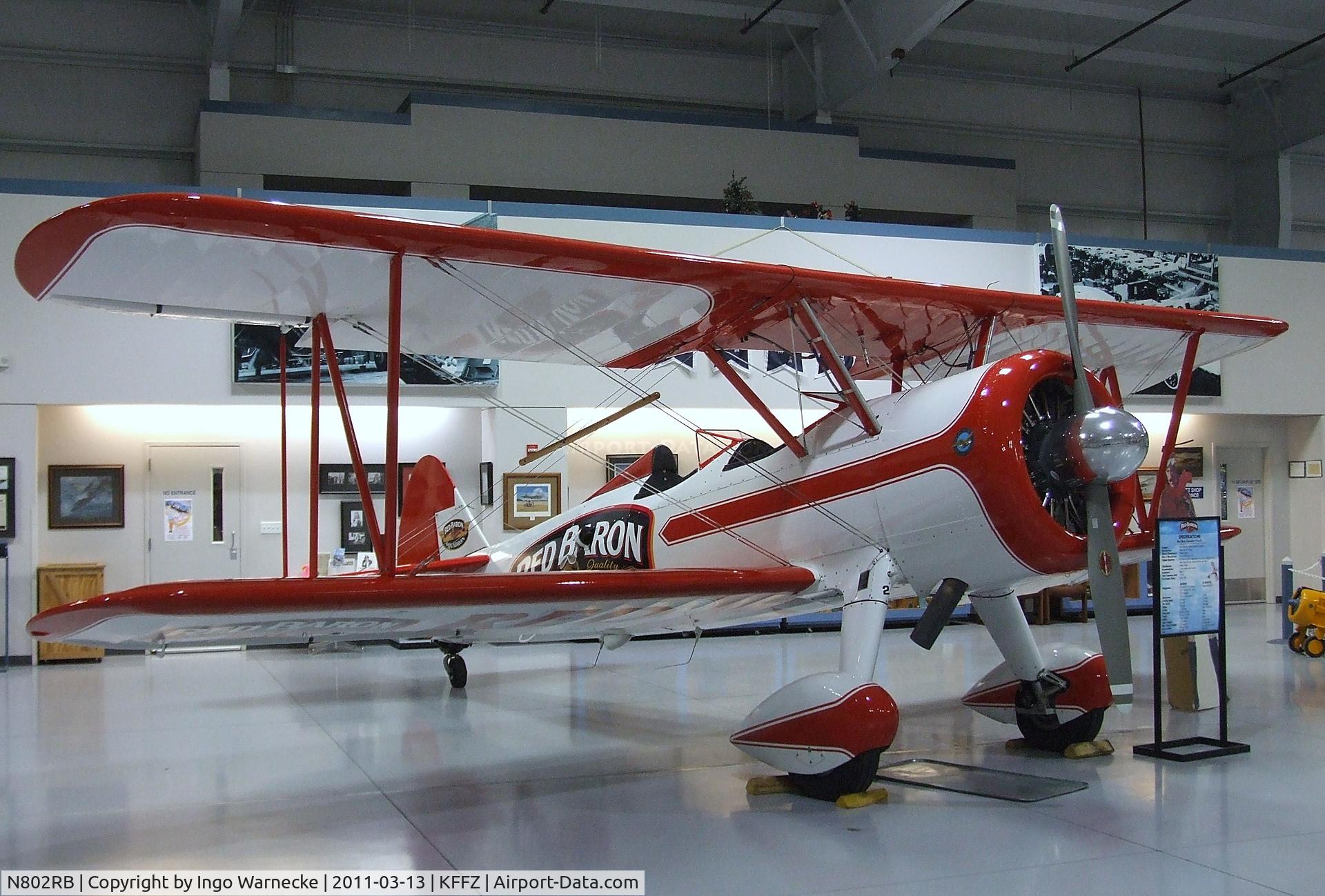 N802RB, 1943 Boeing E75 C/N 75-6451, Boeing (Stearman) E75 at the CAF Arizona Wing Museum, Mesa AZ