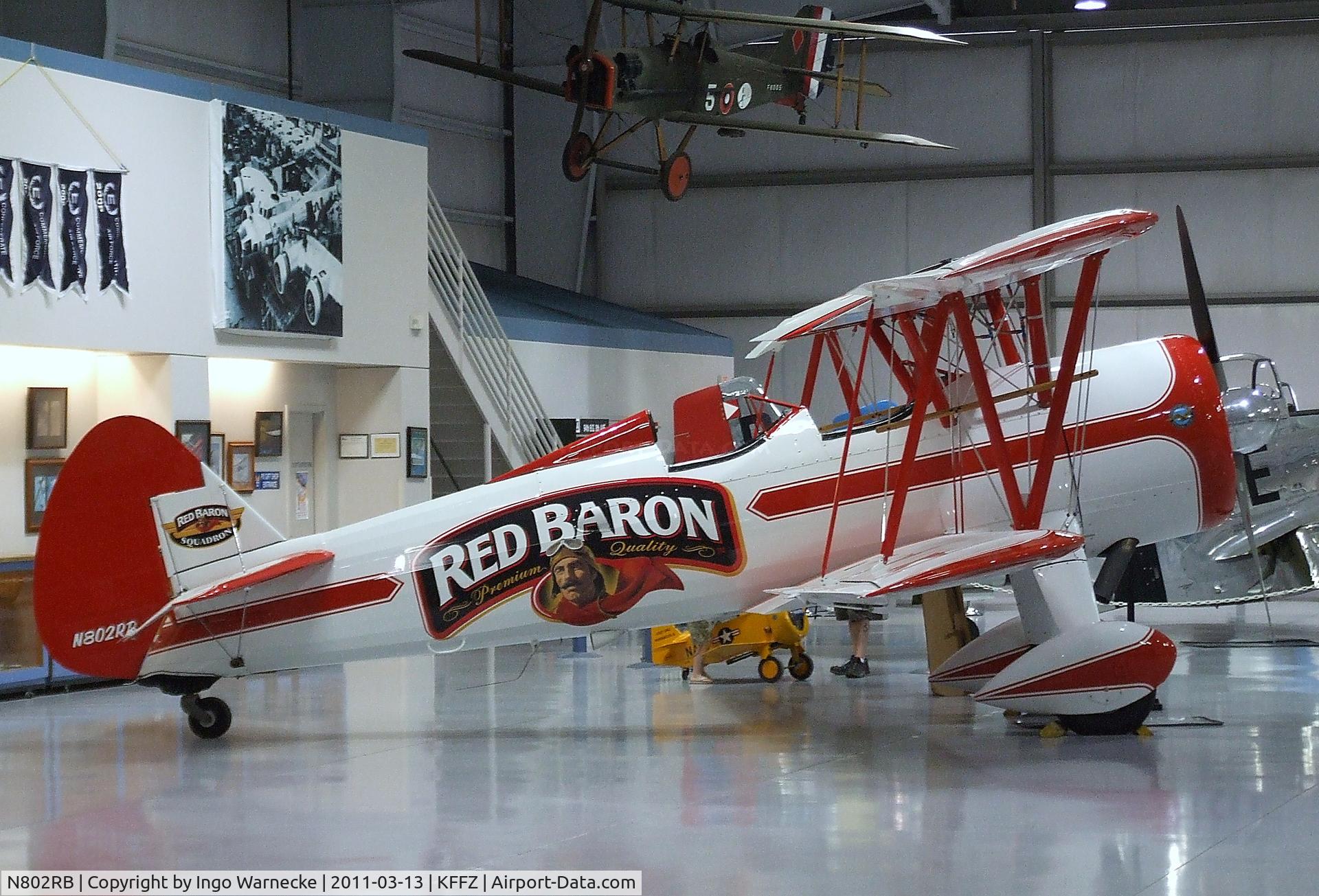 N802RB, 1943 Boeing E75 C/N 75-6451, Boeing (Stearman) E75 at the CAF Arizona Wing Museum, Mesa AZ