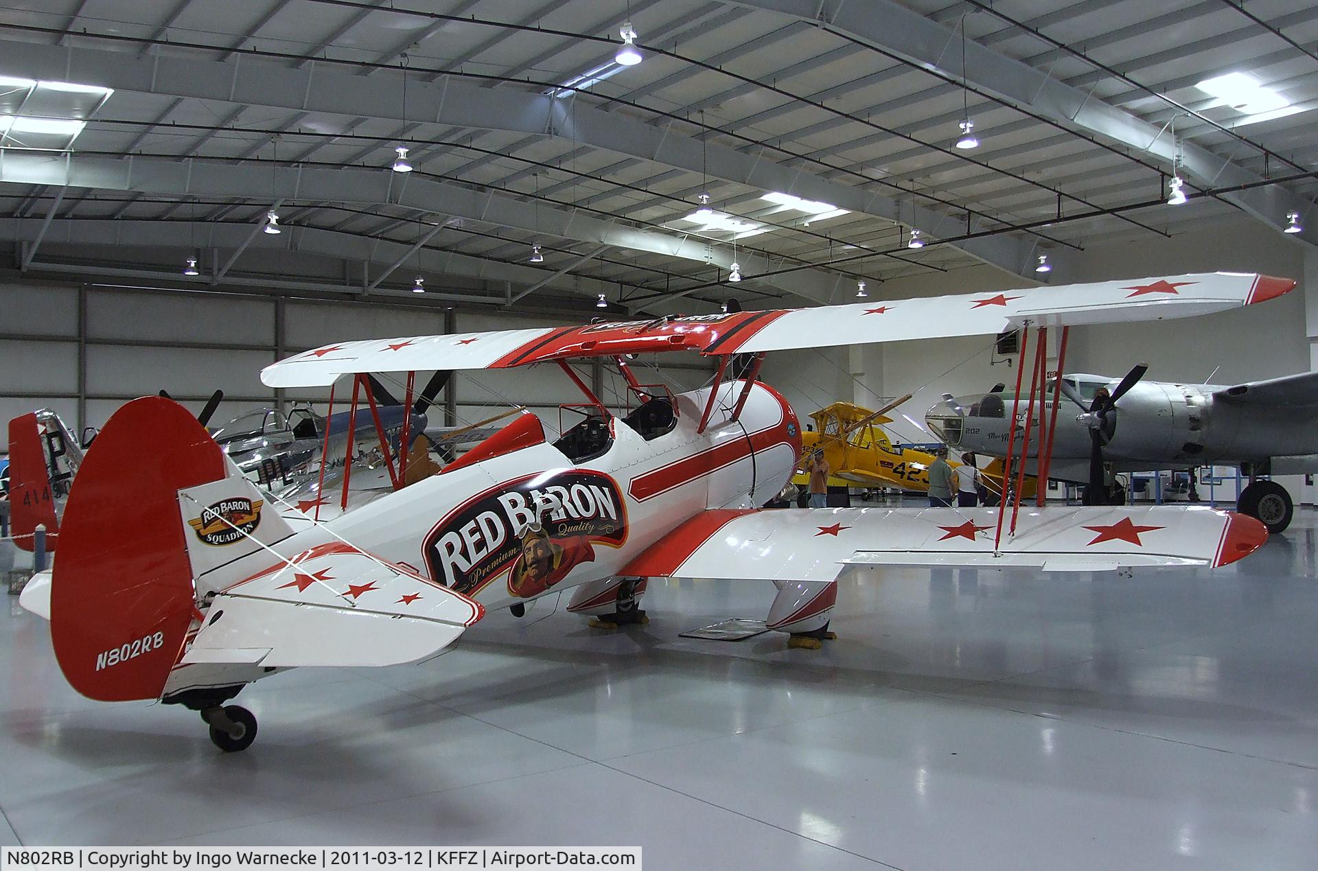 N802RB, 1943 Boeing E75 C/N 75-6451, Boeing (Stearman) E75 at the CAF Arizona Wing Museum, Mesa AZ