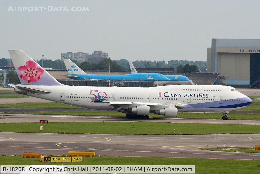 B-18208, 1998 Boeing 747-409 C/N 29031, China Airlines with 