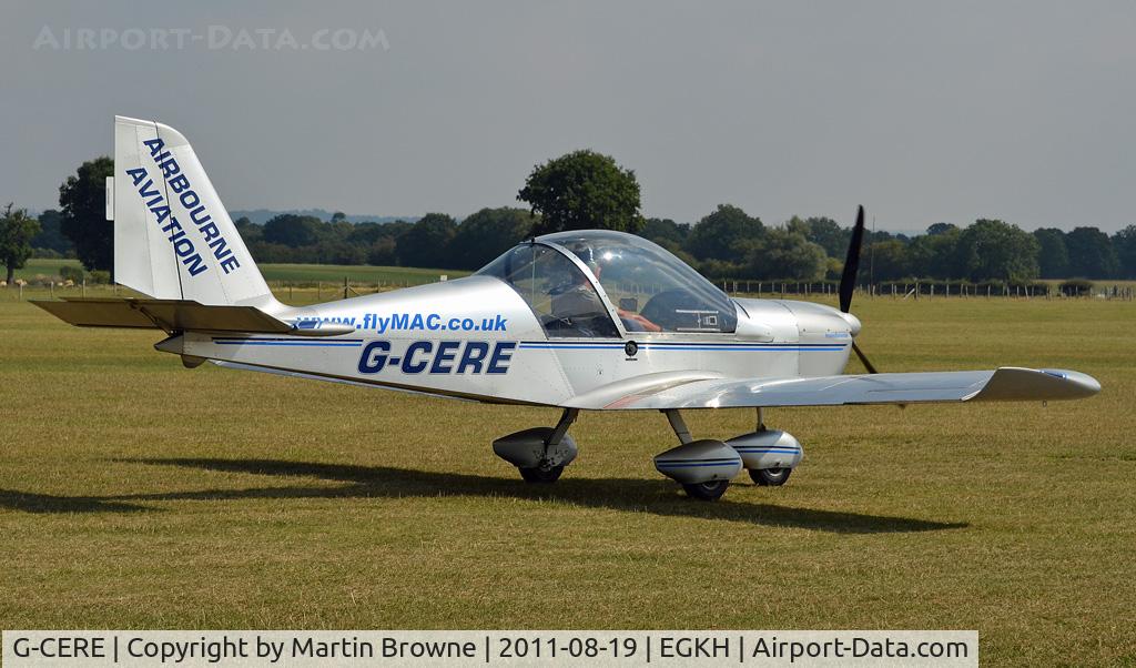 G-CERE, 2007 Cosmik EV-97 TeamEurostar UK C/N 2931, SHOT AT HEADCORN