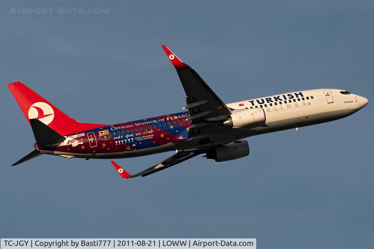 TC-JGY, 2008 Boeing 737-8F2 C/N 35738, TC-JGY @VIE