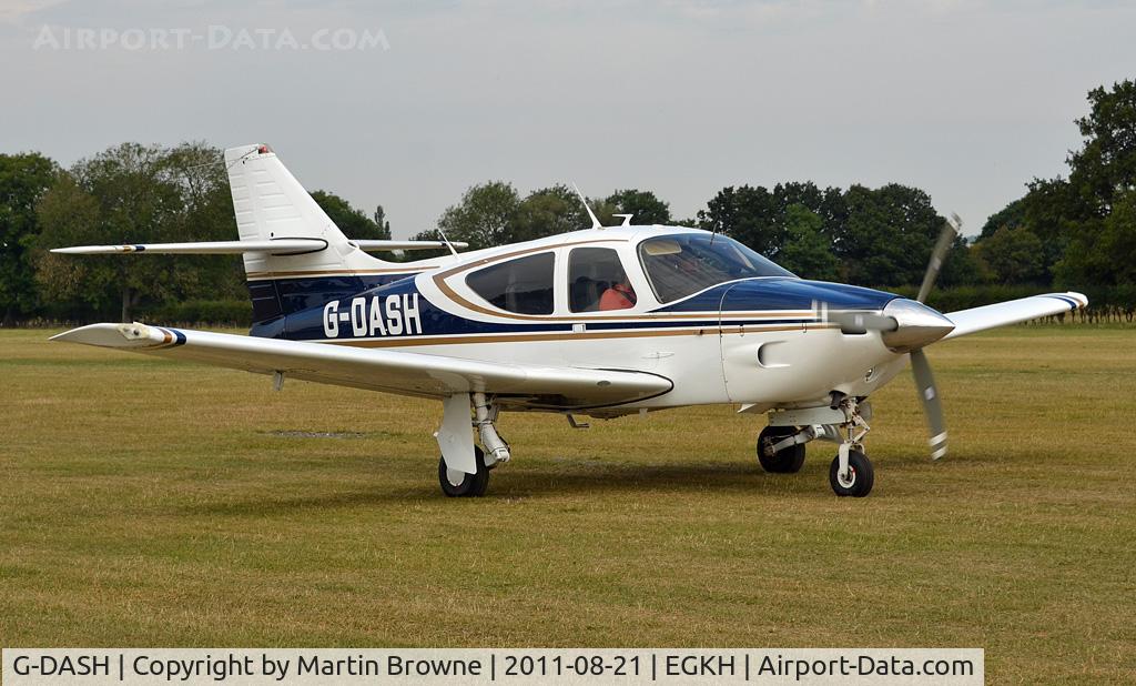 G-DASH, 1975 Rockwell International 112 Commander C/N 237, SHOT AT HEADCORN