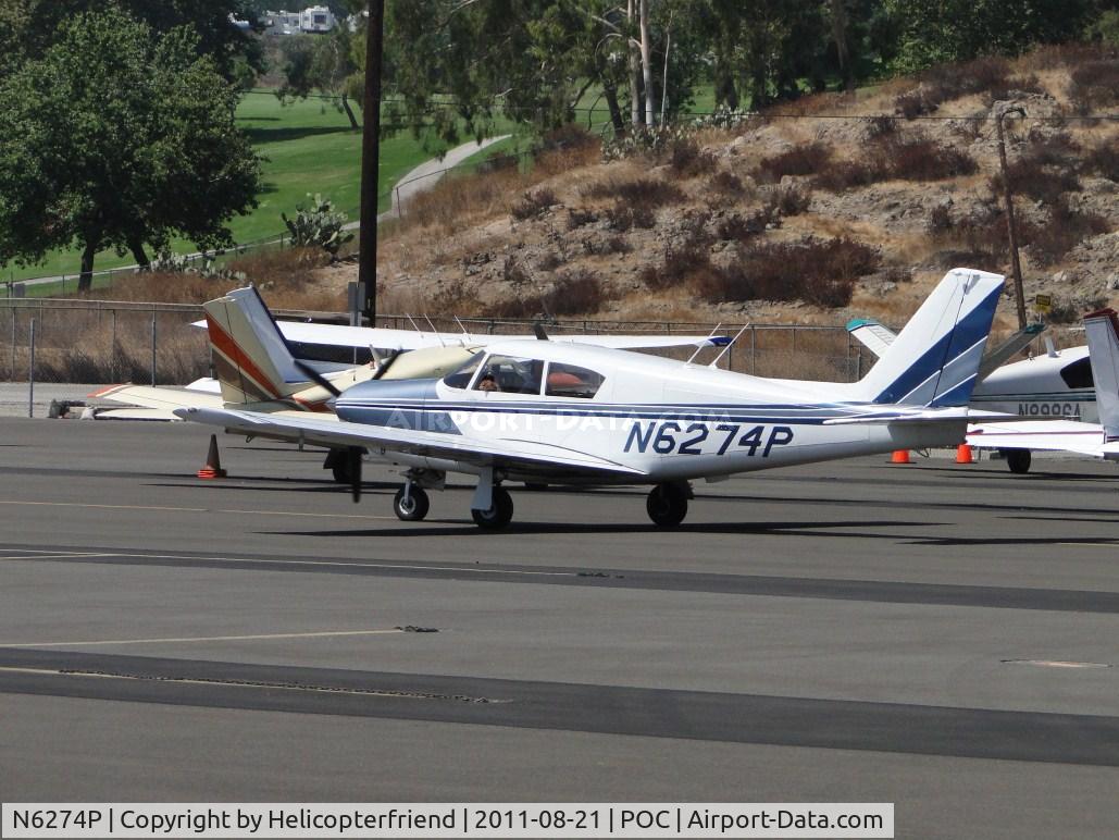 N6274P, 1959 Piper PA-24-250 Comanche C/N 24-1383, Taxiing to parking area for display