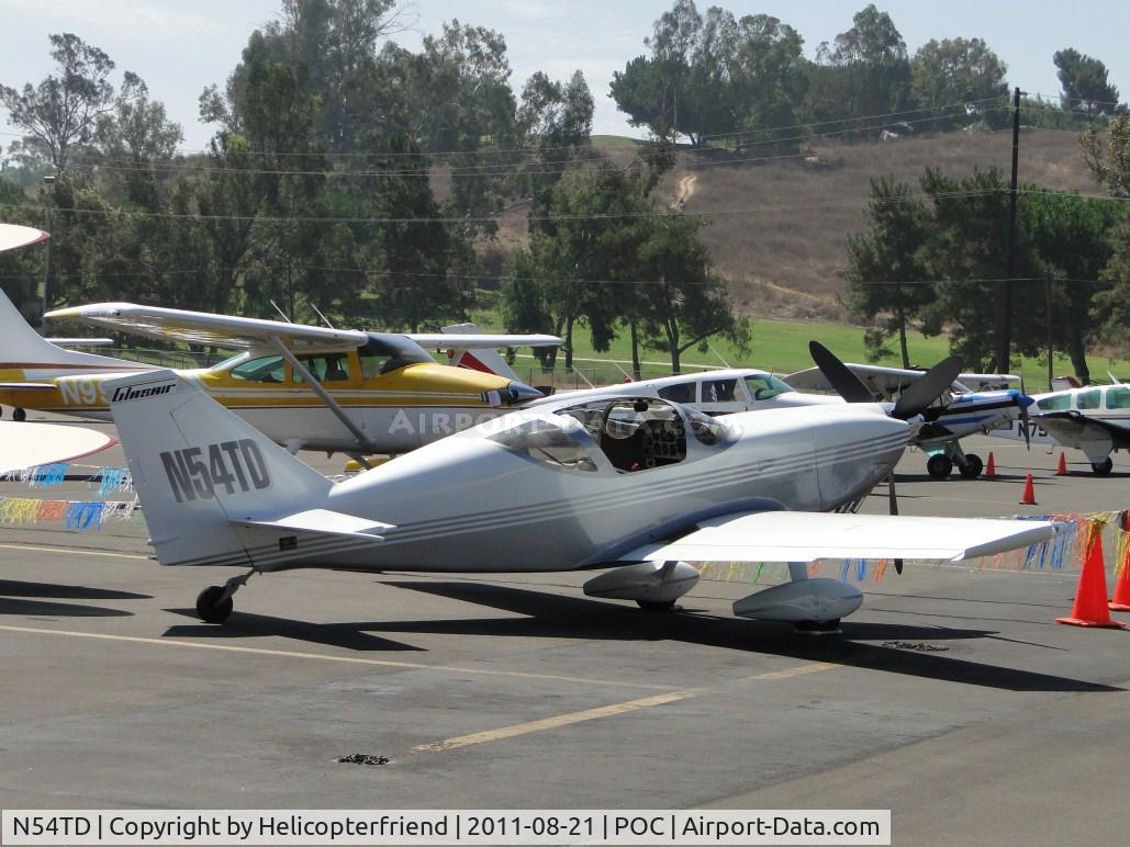 N54TD, 1995 Stoddard-Hamilton Glasair SH-2S C/N 448, Painted and on display