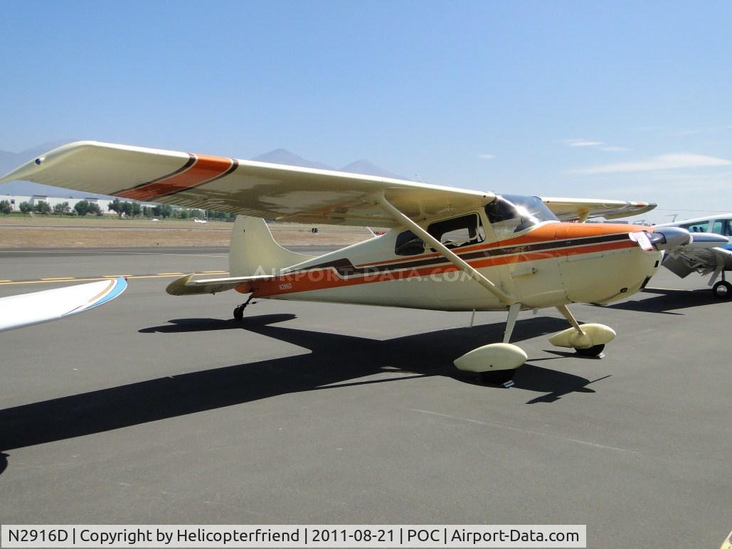 N2916D, 1955 Cessna 170B C/N 26859, Parked for display