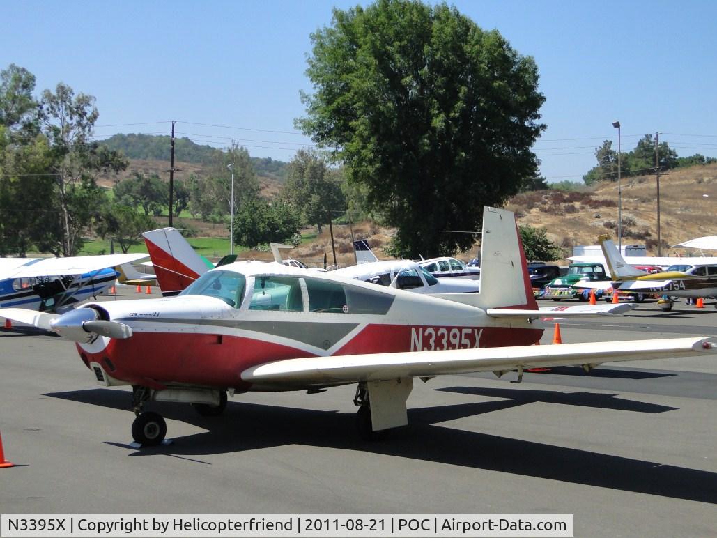 N3395X, 1966 Mooney M20C Ranger C/N 3387, Parked for display