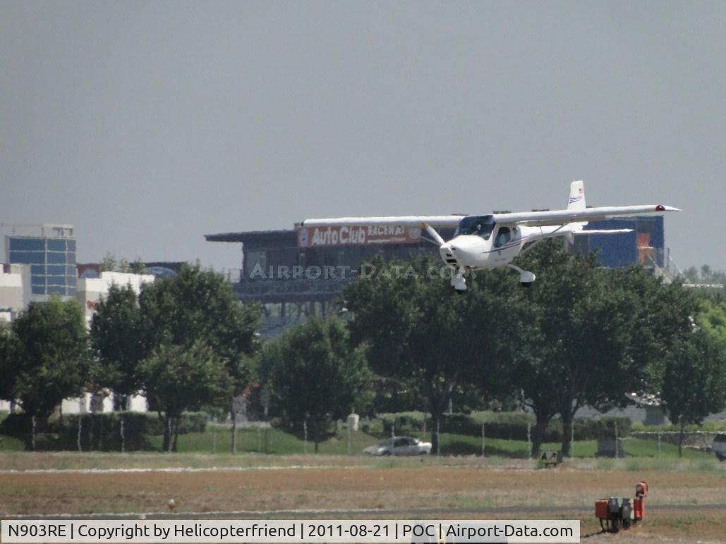 N903RE, 1985 Rotec Rally Sport C/N 72127, On final for 26L