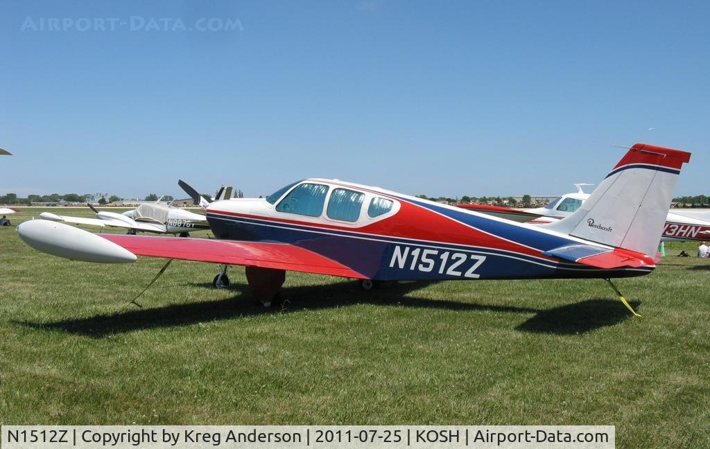 N1512Z, 1961 Beech 35-B33 Debonair C/N CD-400, EAA AirVenture 2011