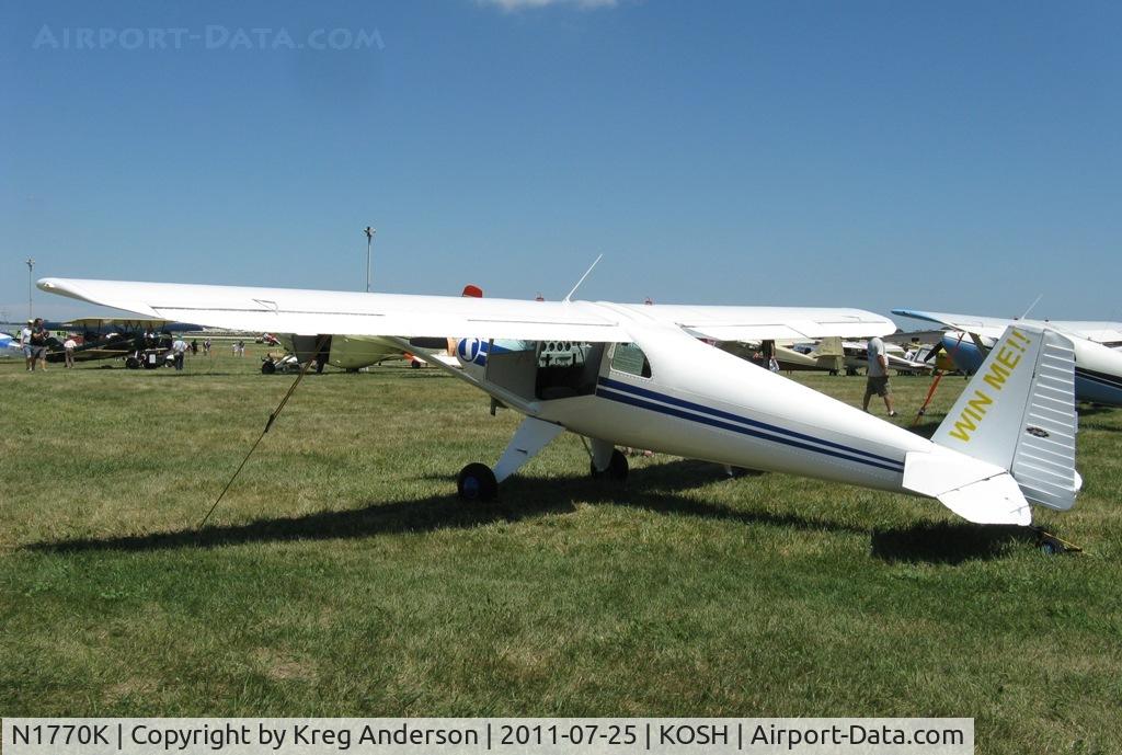N1770K, 1946 Luscombe 8E Silvaire C/N 4497, EAA AirVenture 2011