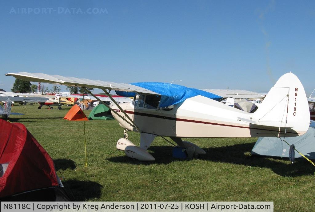 N8118C, 1954 Piper PA-22-135 Tri-Pacer C/N 22-2264, EAA AirVenture 2011