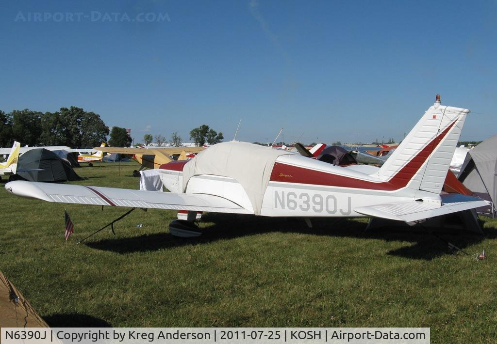 N6390J, 1968 Piper PA-28-180 C/N 28-4805, EAA AirVenture 2011
