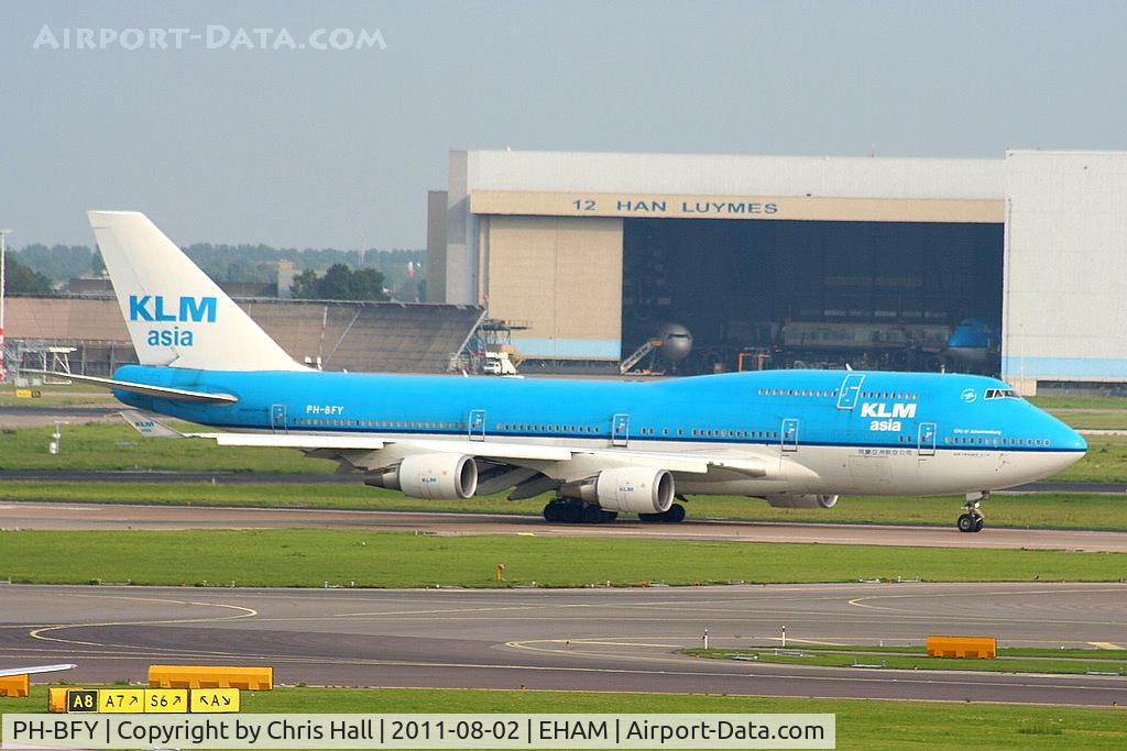 PH-BFY, 2002 Boeing 747-406BC C/N 30455, KLM Royal Dutch Airlines