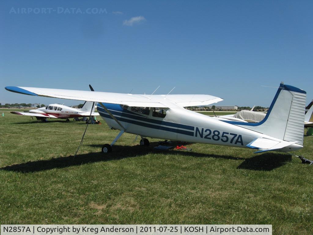 N2857A, 1953 Cessna 180 C/N 30057, EAA AirVenture 2011