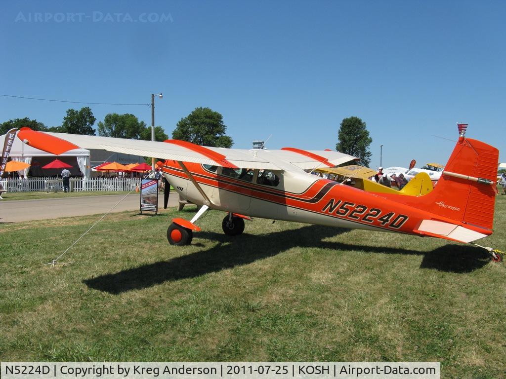 N5224D, 1957 Cessna 180A C/N 50122, EAA AirVenture 2011