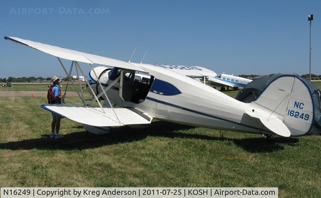 N16249, 1936 Waco YKS-6 C/N 4466, EAA AirVenture 2011