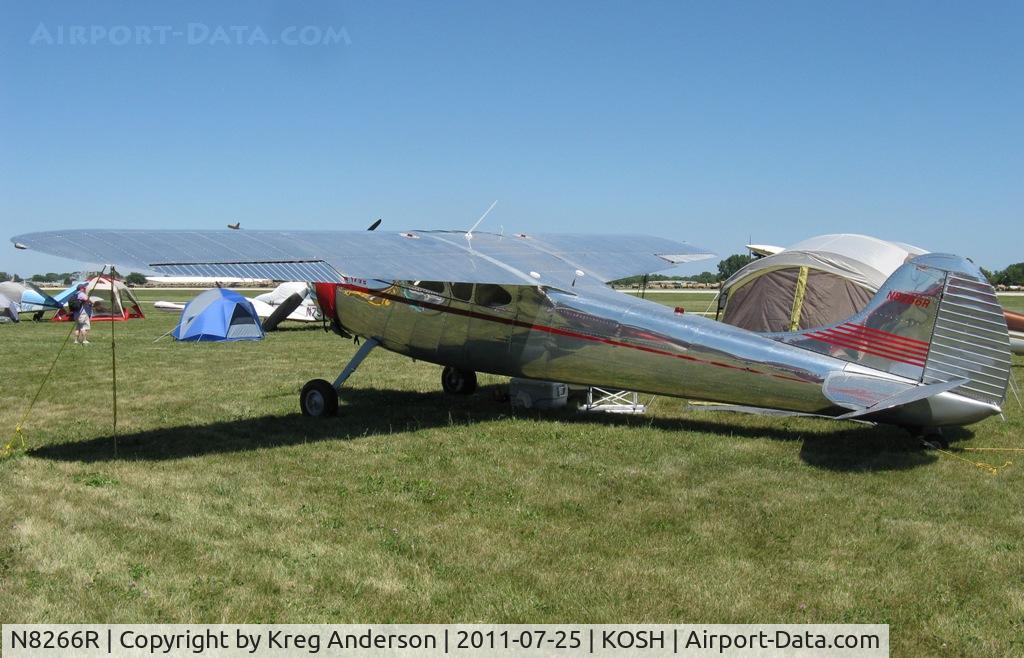 N8266R, 1949 Cessna 195 C/N 7550, EAA AirVenture 2011