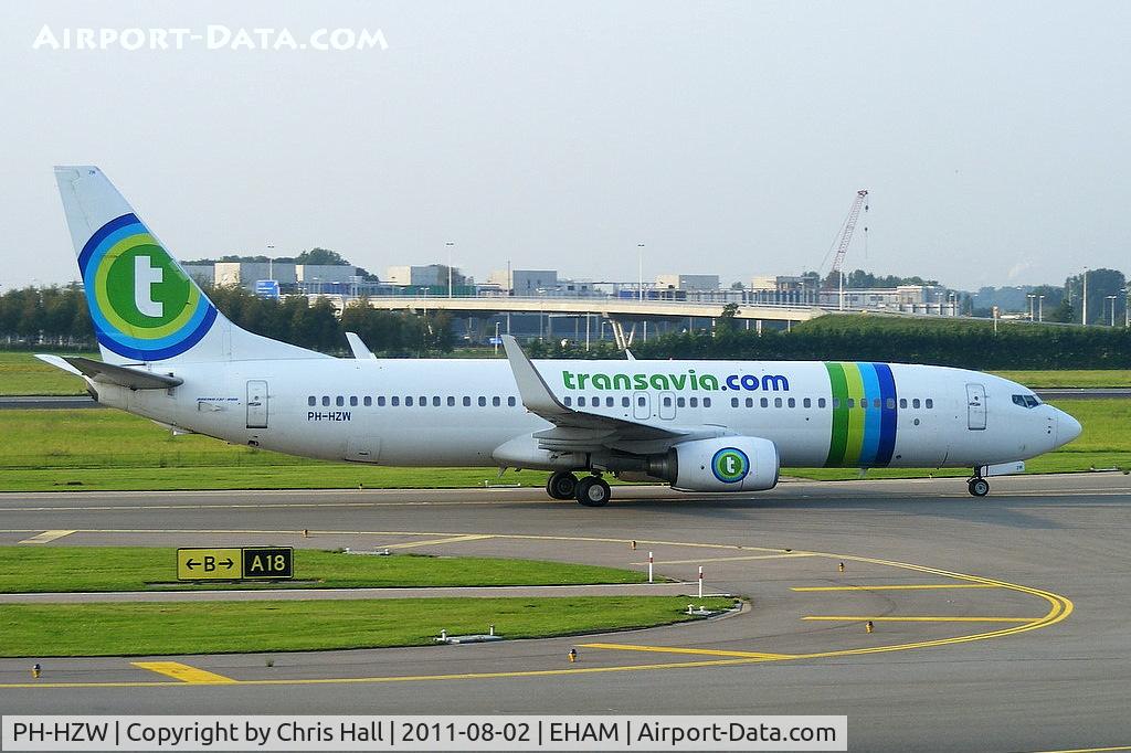 PH-HZW, 2002 Boeing 737-8K2 C/N 29345, Transavia