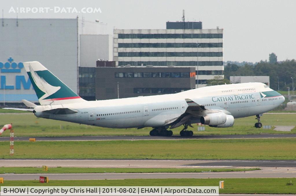 B-HOW, 1991 Boeing 747-467 C/N 25211, Cathay Pacific