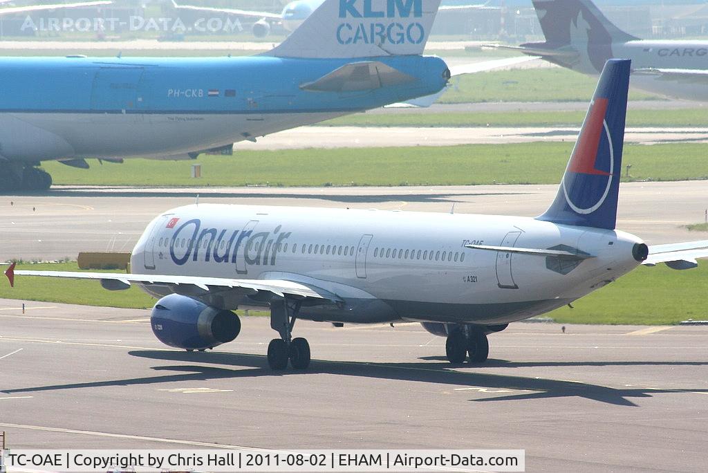 TC-OAE, 1997 Airbus A321-231 C/N 663, Onur Air
