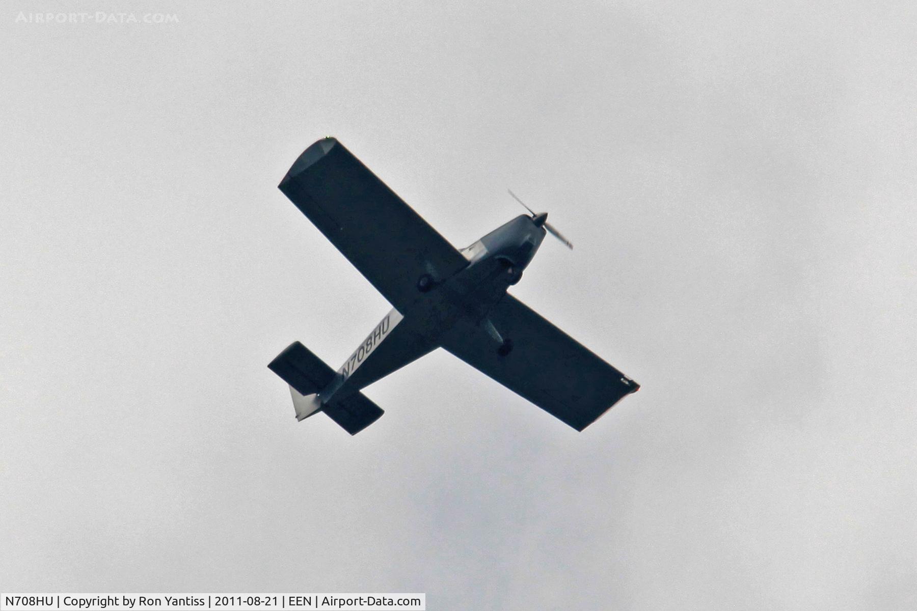 N708HU, Zenair CH-601 Zodiac C/N 6-7360, 2800 feet heading South from Keene, NH