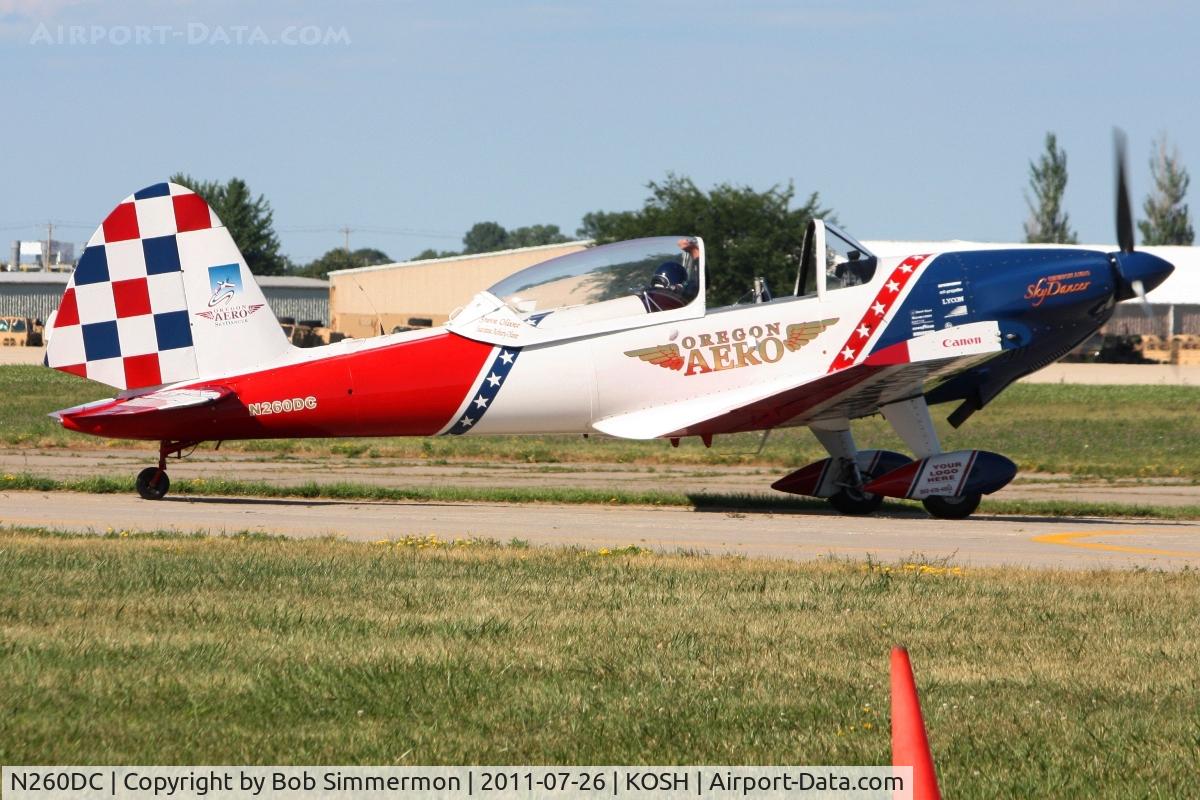 N260DC, 1956 De Havilland Canada DHC-1B-2-S5 Chipmunk Mk2 C/N 180-218, Performing at Airventure 2011.