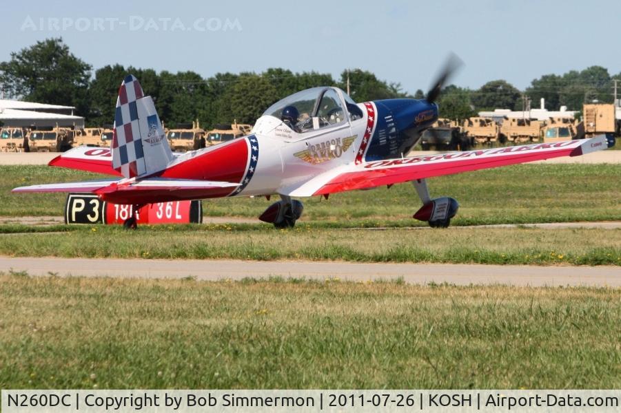 N260DC, 1956 De Havilland Canada DHC-1B-2-S5 Chipmunk Mk2 C/N 180-218, Performing at Airventure 2011.