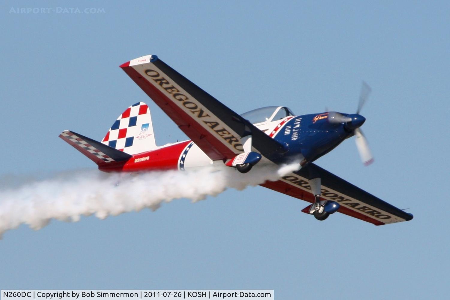 N260DC, 1956 De Havilland Canada DHC-1B-2-S5 Chipmunk Mk2 C/N 180-218, Performing at Airventure 2011.
