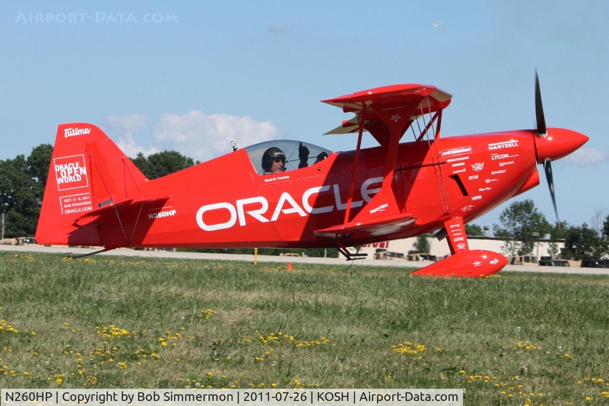N260HP, 2010 Aviat Pitts S-1S C/N 0001, Performing at Airventure 2011.