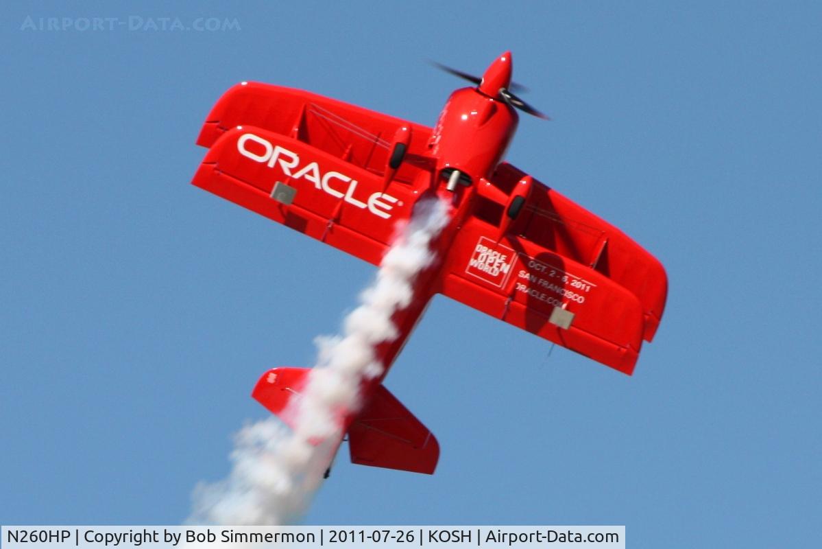 N260HP, 2010 Aviat Pitts S-1S C/N 0001, Performing at Airventure 2011.