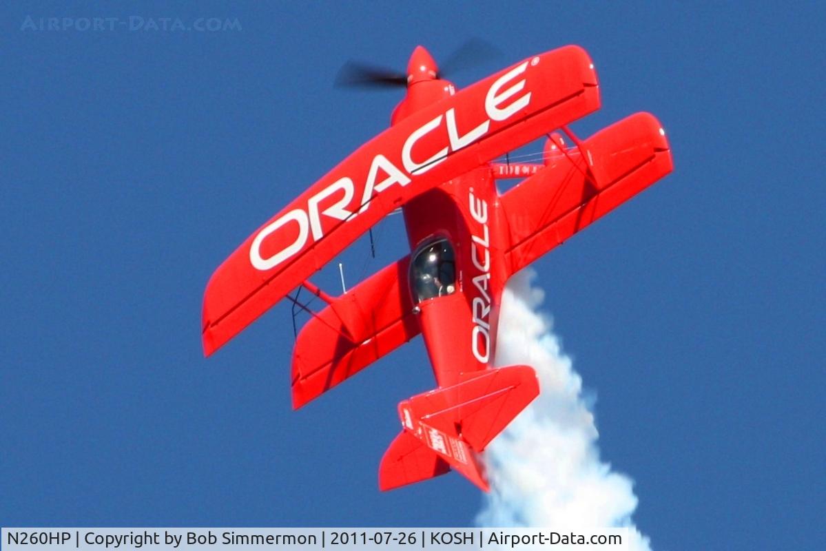 N260HP, 2010 Aviat Pitts S-1S C/N 0001, Performing at Airventure 2011.