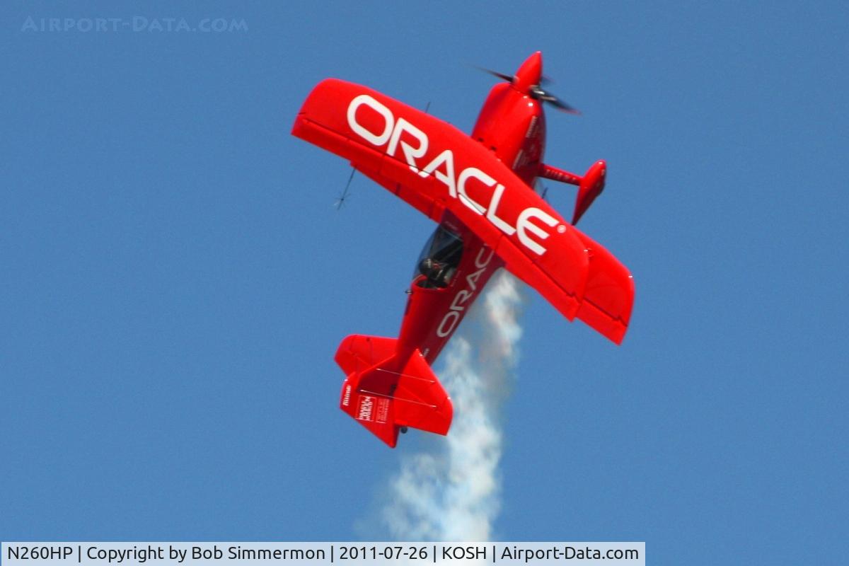 N260HP, 2010 Aviat Pitts S-1S C/N 0001, Performing at Airventure 2011.