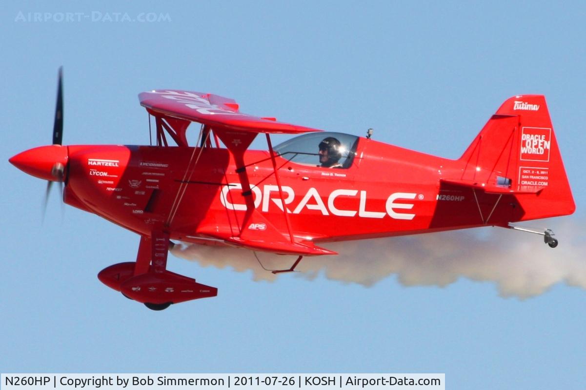 N260HP, 2010 Aviat Pitts S-1S C/N 0001, Performing at Airventure 2011.