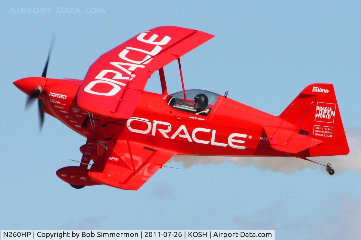 N260HP, 2010 Aviat Pitts S-1S C/N 0001, Performing at Airventure 2011.