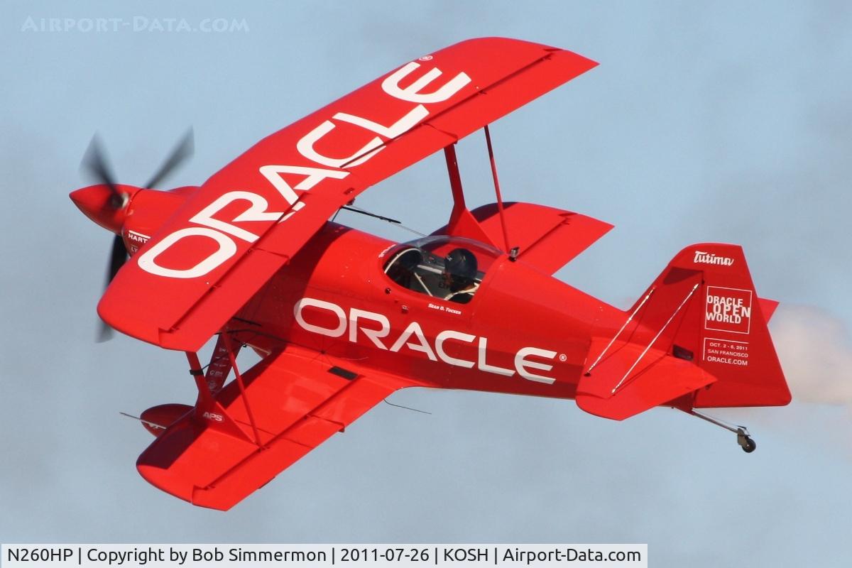 N260HP, 2010 Aviat Pitts S-1S C/N 0001, Performing at Airventure 2011.