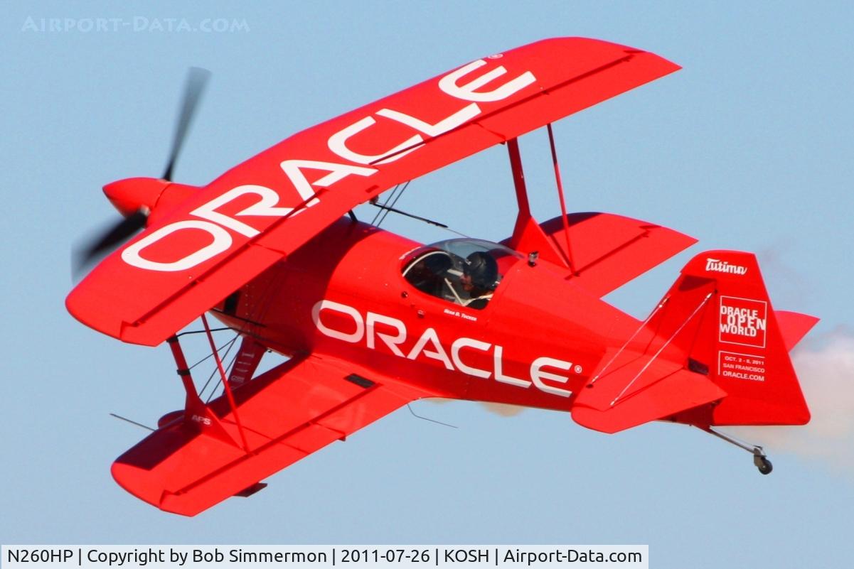 N260HP, 2010 Aviat Pitts S-1S C/N 0001, Performing at Airventure 2011.