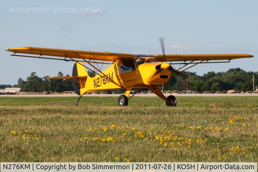 N276KM, 2009 Light Aero Avid Flyer Mark IV C/N 1593D, Departing Airventure 2011.