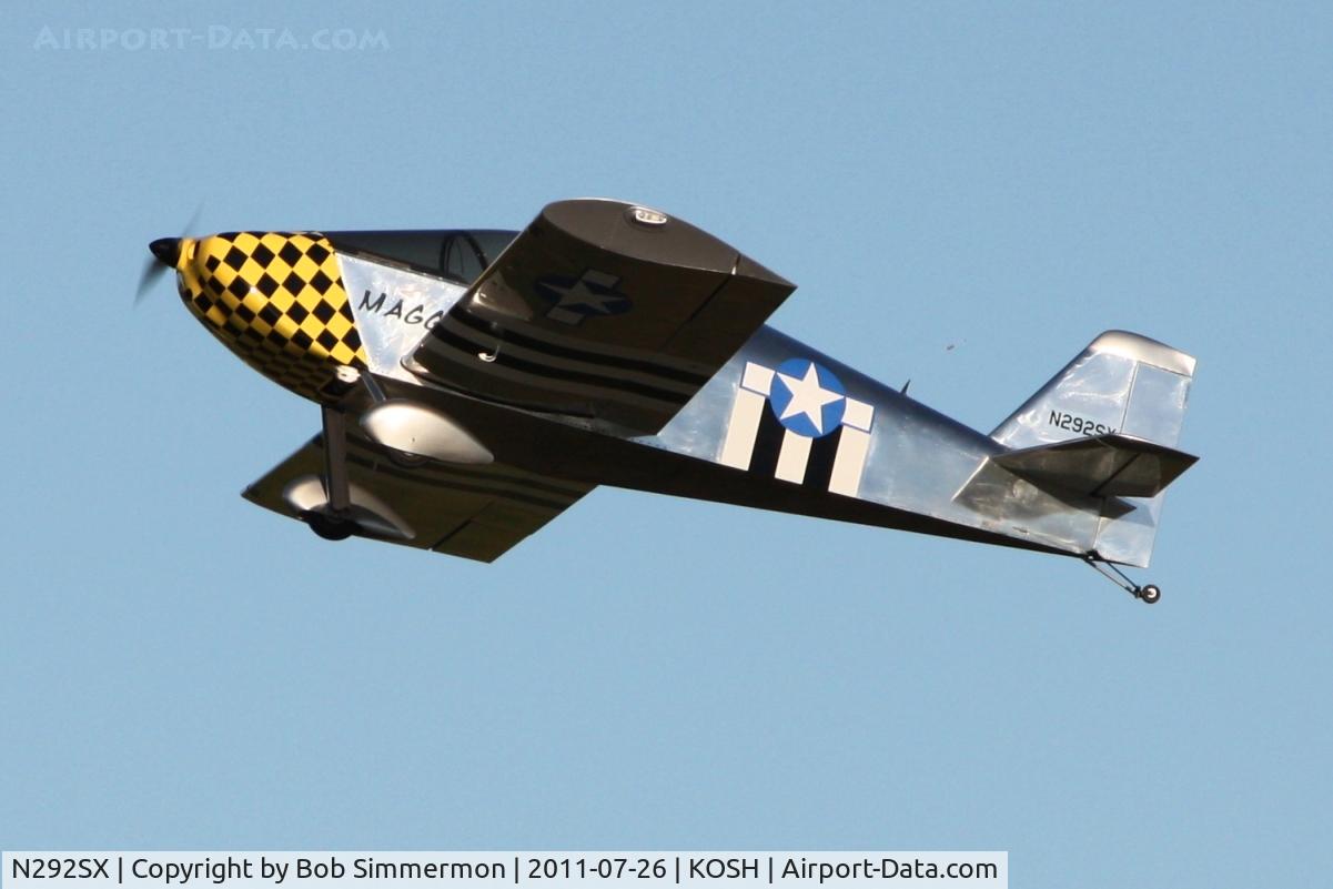 N292SX, Sonex Sonex C/N 1292, Departing Airventure 2011.