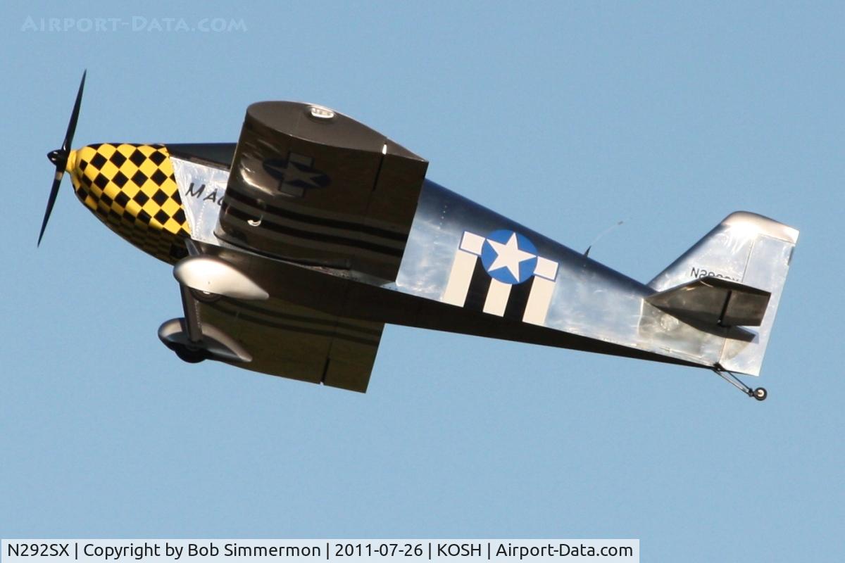 N292SX, Sonex Sonex C/N 1292, Departing Airventure 2011.