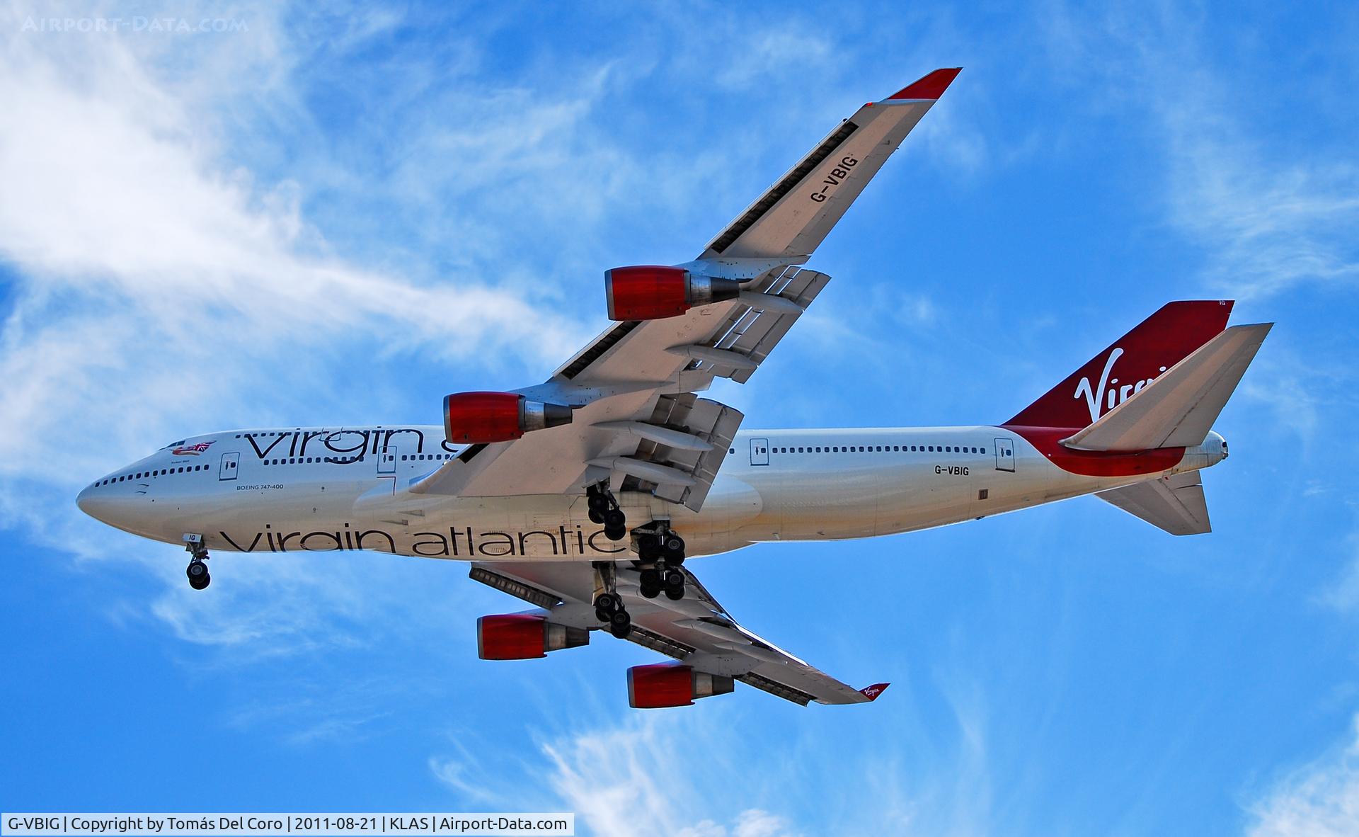 G-VBIG, 1996 Boeing 747-4Q8 C/N 26255, Virgin Atlantic Airways Boeing 747-4Q8 G-VBIG (cn 26255/1081) 